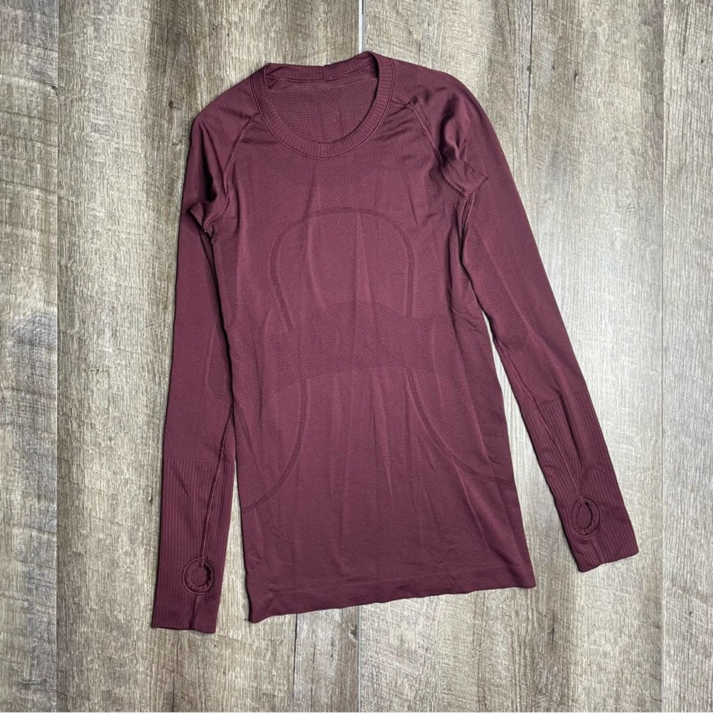 lululemon Long Sleeve Swiftly Tech Shirt Size 4